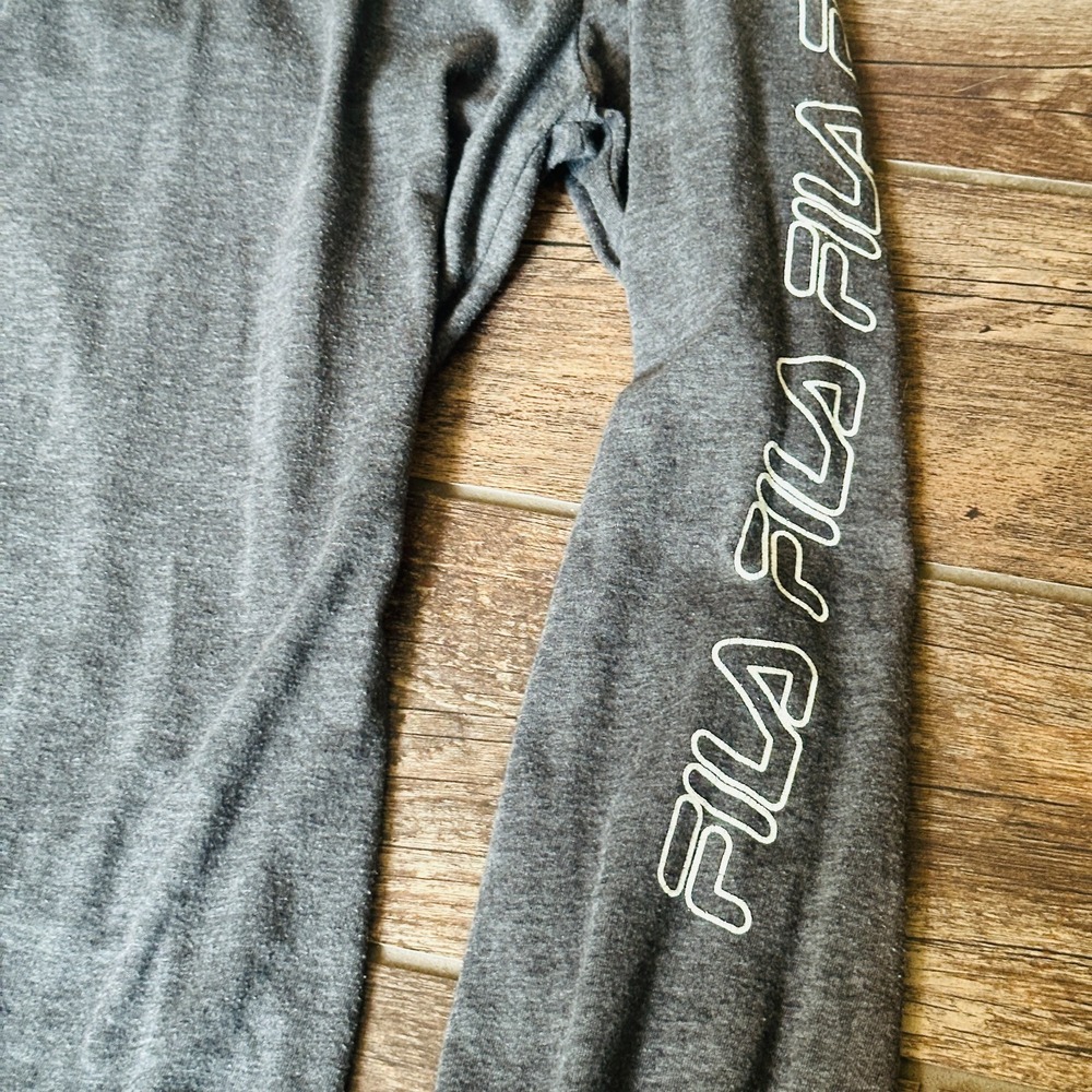 Fila Men's Pullover Hoodie Regular Fit Gray XL Extra Large - See photos - Picture 3 of 10
